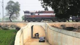 Dhakoli Railway crossing, Underpass