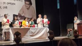 Gour Kishore Ghosh birth centenary, Shillong Times editor, panel discussion on Deshprem Deshdroh, veteran journalist birth centenary event, Birla Sabha Griha, indian express, indian express news
