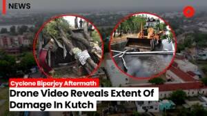 What Was The Extent Of Damage Caused By Cyclone Biparjoy In Gujarat? This Drone Video Reveals