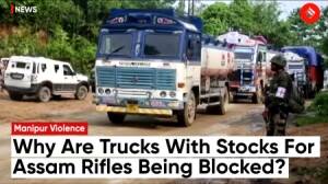Manipur Violence: Why Are Trucks With Stocks For Assam Rifles Being Blocked In Meitei Areas?