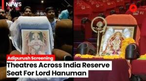 Theatres In Gorakhpur, Lucknow Screening Adipurush Reserve Seat For Lord Hanuman
