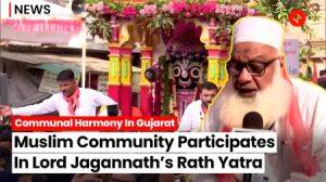 Communal Harmony: How Muslim Community In Gujarat Participated In Lord Jagannath’s Rath Yatra?