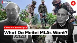 Violence In Manipur: What Do Meitei MLAs Want & What Did CM Biren Singh Say?